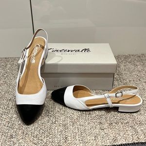L’intervalle USA white leather size 39